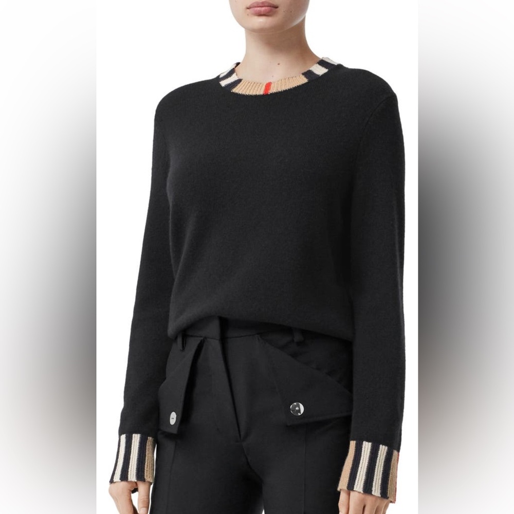 Burberry Eyre Cashmere Sweater - Sz. S - Picture 10 of 10